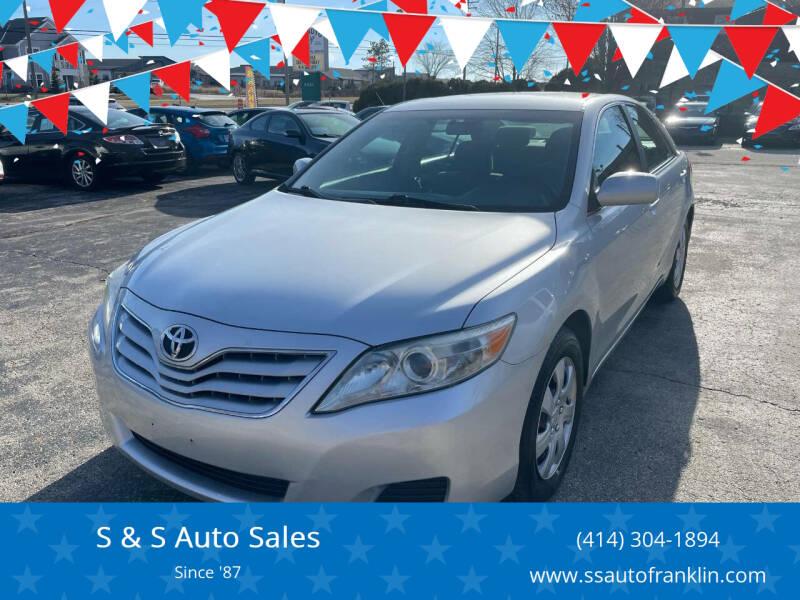 2011 Toyota Camry for sale at S & S Auto Sales in Franklin WI