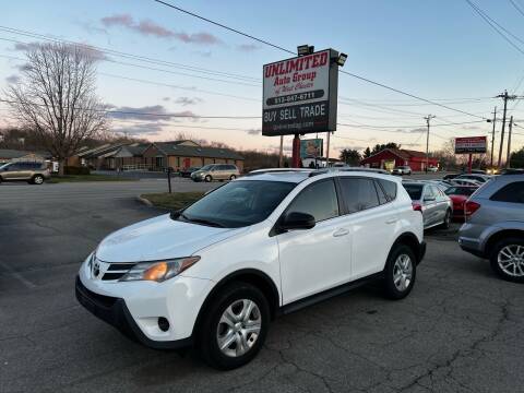 2015 Toyota RAV4 for sale at Unlimited Auto Group in West Chester OH