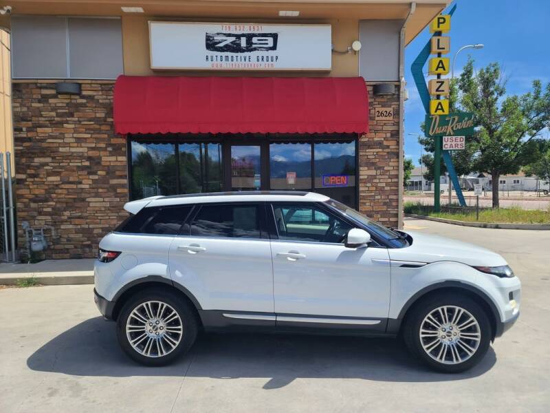 2012 Land Rover Range Rover Evoque for sale at 719 Automotive Group in Colorado Springs CO