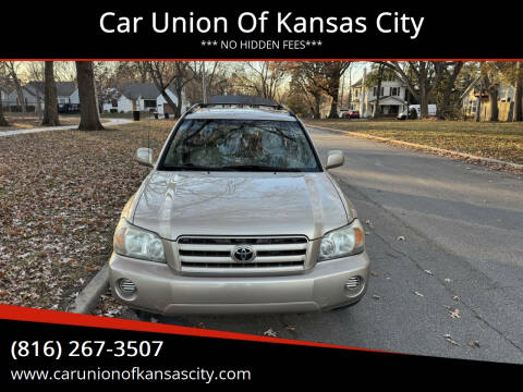 2005 Toyota Highlander for sale at Car Union Of Kansas City in Kansas City MO