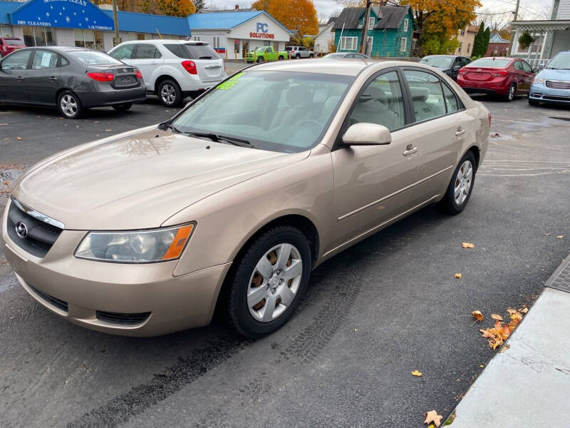 2008 Hyundai Sonata for sale at Gene Balmers Used Cars in Elmira NY