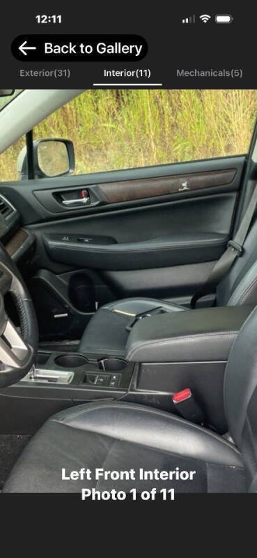 2015 Subaru Outback 2.5i Limited