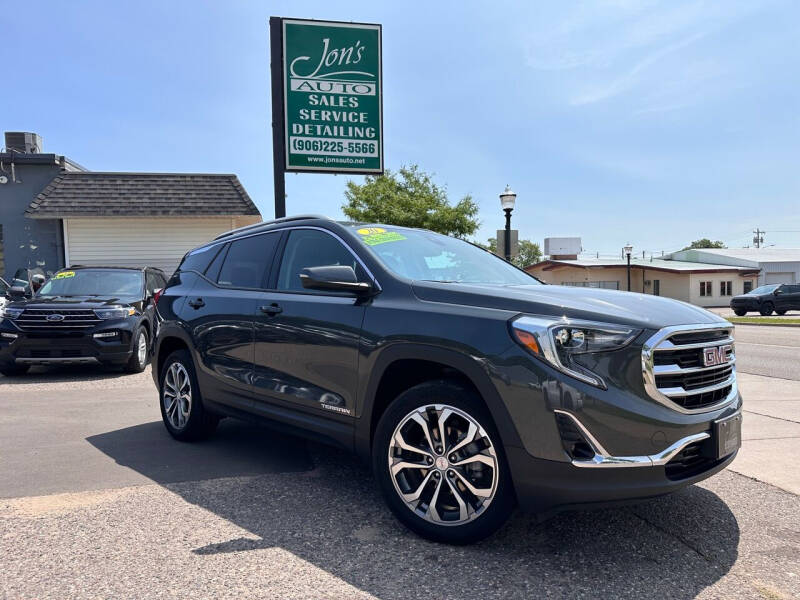 2020 GMC Terrain for sale at Jon's Auto in Marquette MI