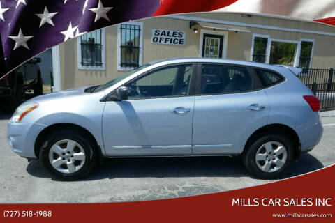 2013 Nissan Rogue for sale at MILLS CAR SALES INC in Clearwater FL