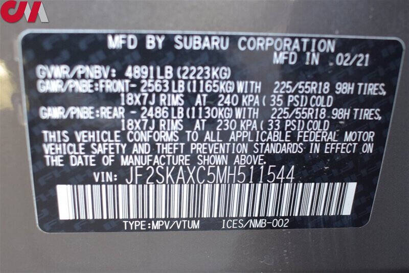 2021 Subaru Forester Touring