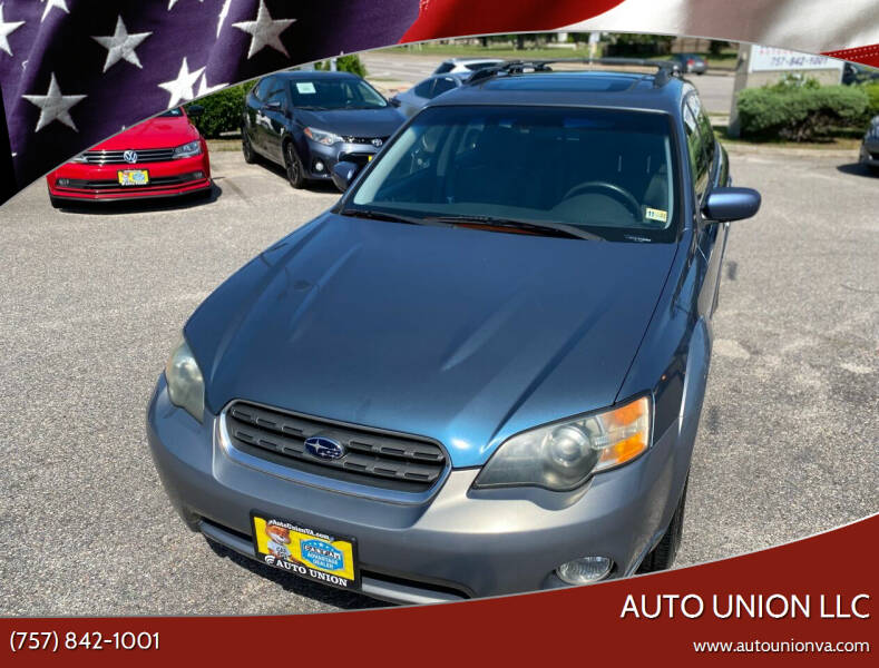 2005 Subaru Outback for sale at Auto Union LLC in Virginia Beach VA