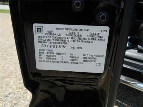 2000 Chevrolet Silverado 1500