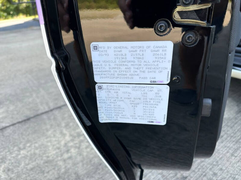 1993 Chevrolet Camaro Z28