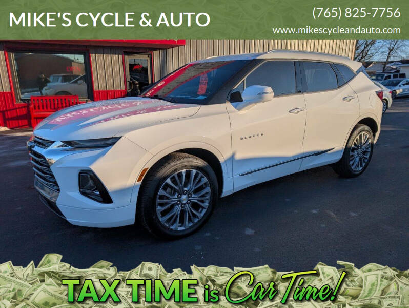 2019 Chevrolet Blazer for sale at MIKE'S CYCLE & AUTO in Connersville IN