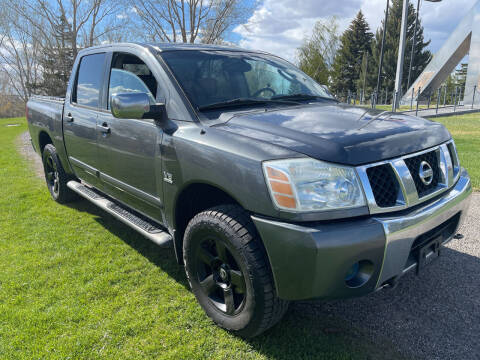 2004 Nissan Titan for sale at BELOW BOOK AUTO SALES in Idaho Falls ID