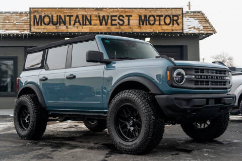 2022 Ford Bronco for sale at MOUNTAIN WEST MOTOR LLC in Logan UT