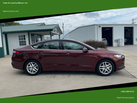 2016 Ford Fusion for sale at Town & Country Motors Inc. in Meriden KS