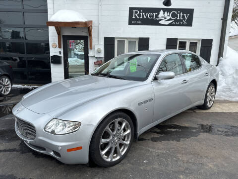 2008 Maserati Quattroporte for sale at River City Auto Inc. in Fergus Falls MN
