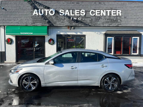 2021 Nissan Sentra for sale at Auto Sales Center Inc in Holyoke MA