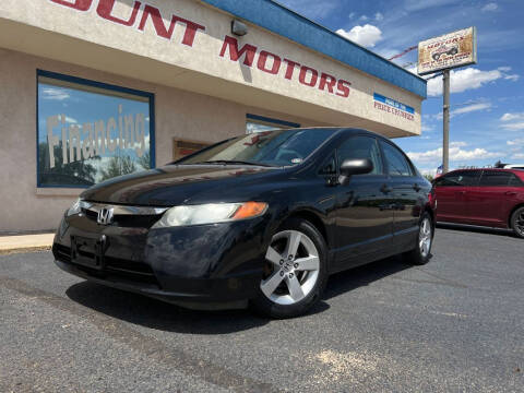 2008 Honda Civic for sale at Discount Motors in Pueblo CO