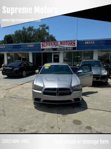 2014 Dodge Charger for sale at Supreme Motors in Leesburg FL