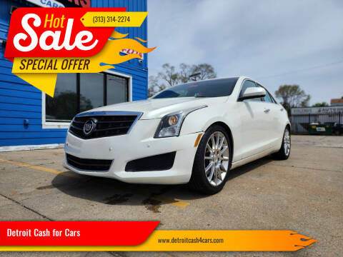 2013 Cadillac ATS for sale at Detroit Cash for Cars in Warren MI