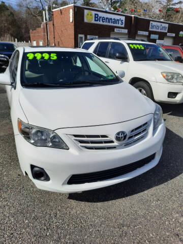 2013 Toyota Corolla for sale at Brennan Cars LLC in Egg Harbor Township NJ