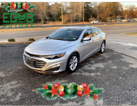 2019 Chevrolet Malibu for sale at EGMB MOTORS in Midlothian VA