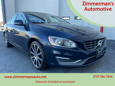 2014 Volvo S60 for sale at Zimmerman's Automotive in Mechanicsburg PA