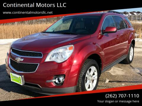 2011 Chevrolet Equinox for sale at Continental Motors LLC in Hartford WI
