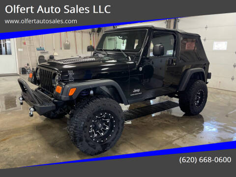 2006 Jeep Wrangler for sale at Olfert Auto Sales LLC in Copeland KS