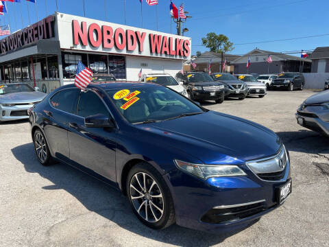 2015 Acura TLX for sale at Giant Auto Mart in Houston TX