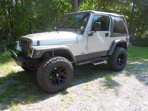 2002 Jeep Wrangler for sale at Williams Auto & Truck Sales in Cherryville NC