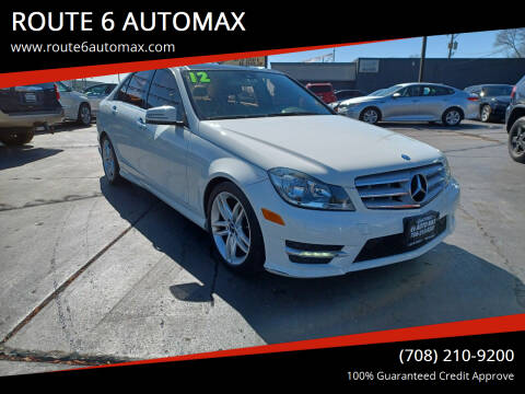 2012 Mercedes-Benz C-Class for sale at ROUTE 6 AUTOMAX in Markham IL