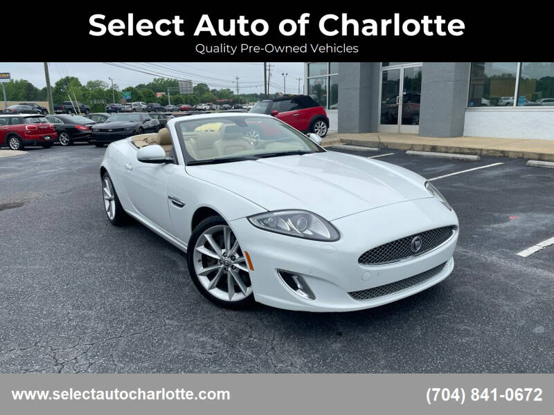 2014 Jaguar XK for sale at Select Auto of Charlotte in Matthews NC