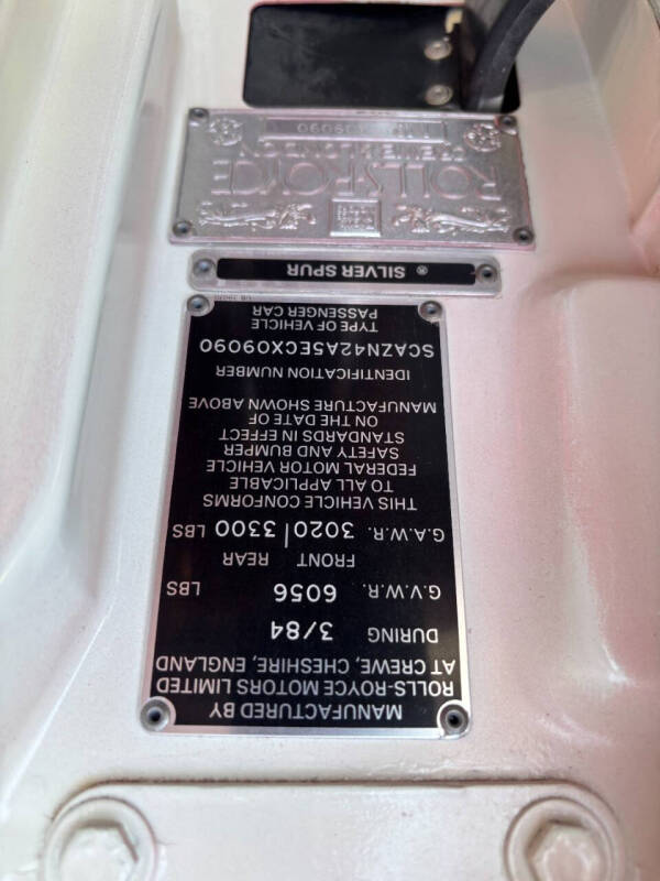 1984 Rolls-Royce Silver Spur