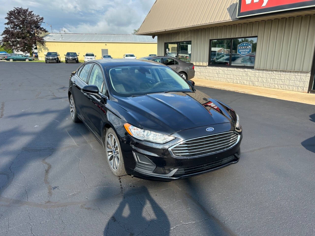 2019 Ford Fusion for sale at Wyrick Auto Sales & Leasing Inc in Holland, MI