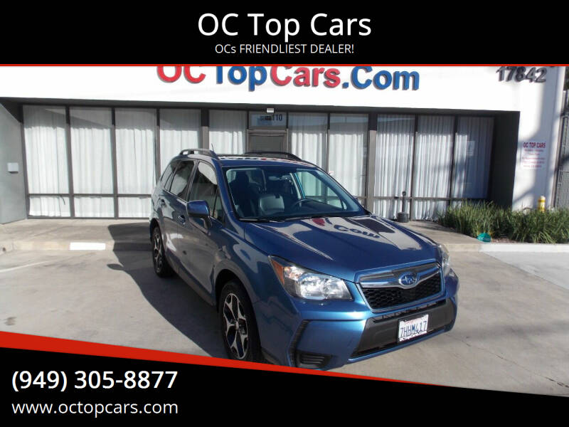 2015 Subaru Forester for sale at OC Top Cars in Irvine CA
