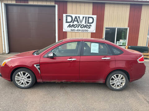 2009 Ford Focus for sale at DAVID MOTORS LLC in Grey Eagle MN