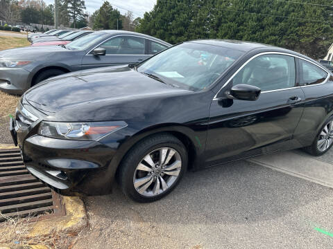 2012 Honda Accord for sale at Pinnacle Acceptance Corp. in Franklinton NC