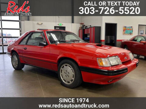1985 Ford Mustang for sale at Red's Auto and Truck in Longmont CO