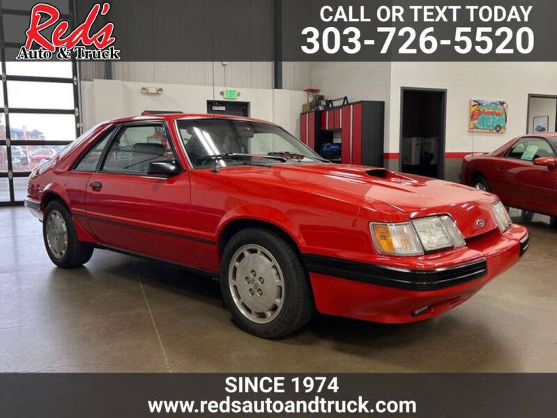 1985 Ford Mustang for sale at Red's Auto and Truck in Longmont CO