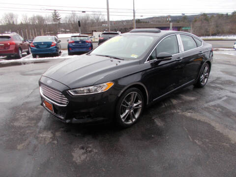 2015 Ford Fusion for sale at Careys Auto Sales in Rutland VT