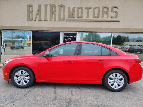 2014 Chevrolet Cruze for sale at BAIRD MOTORS in Clearfield UT