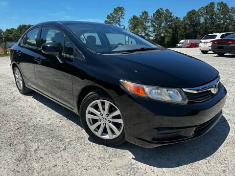 2012 Honda Civic for sale at Gwinnett Luxury Motors in Buford GA