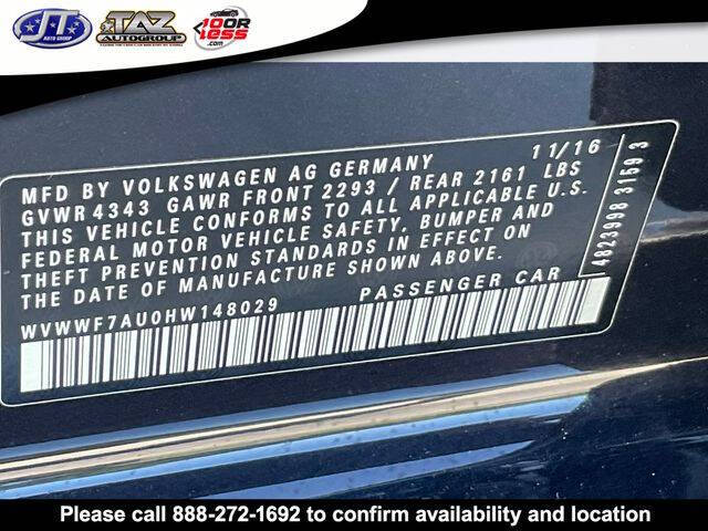 2017 Volkswagen Golf R 4Motion