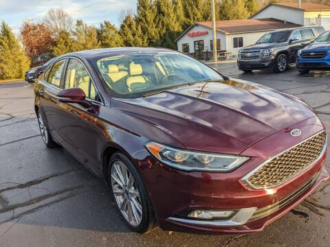 2017 Ford Fusion for sale at West Point Auto Sales in Mattawan MI