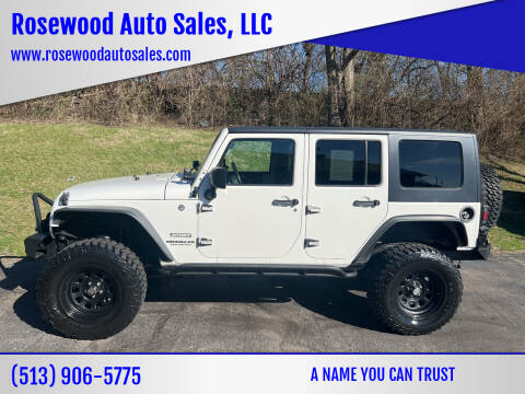 2010 Jeep Wrangler Unlimited for sale at Rosewood Auto Sales, LLC in Hamilton OH