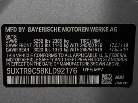 2019 BMW X3 xDrive30i