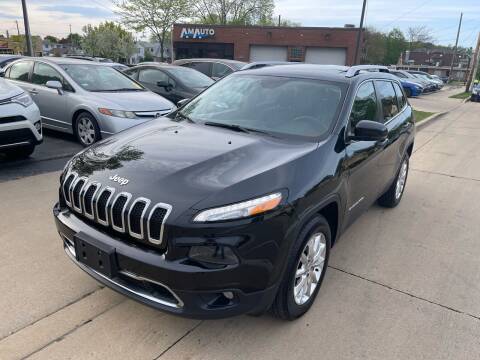 2015 Jeep Cherokee for sale at AM AUTO SALES LLC in Milwaukee WI