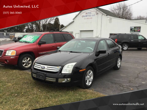 2008 Ford Fusion for sale at Autos Unlimited, LLC in Adrian MI