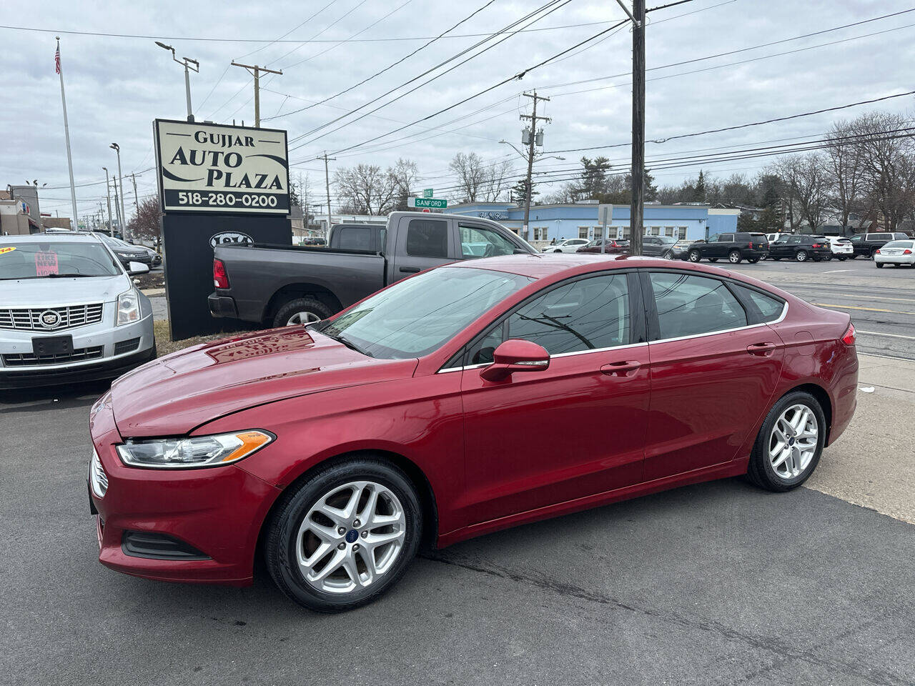 2016 Ford Fusion for sale at Gujjar Auto Plaza Inc in Schenectady, NY