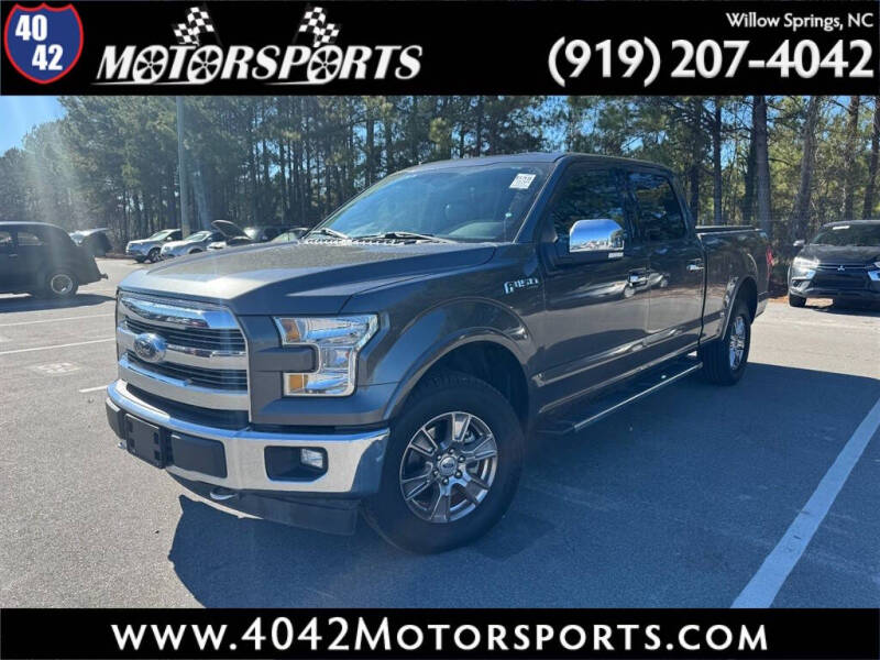 2017 Ford F-150 for sale at 4042 Motorsports in Willow Spring NC