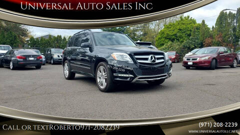 2015 Mercedes-Benz GLK for sale at Universal Auto Sales Inc in Salem OR