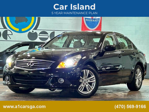 2011 Infiniti G25 Sedan for sale at Car Island in Duluth GA